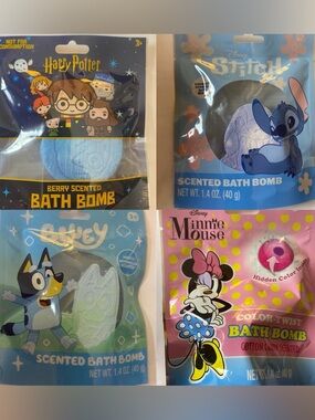 Disney & Others Bath Bomb: CHOOSE ONE